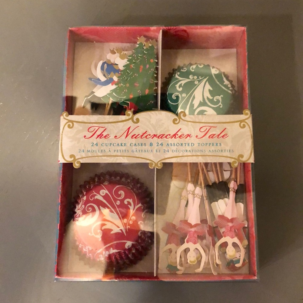 Meri Meri “The Nutcracker” Cupcake Cases and Toppers